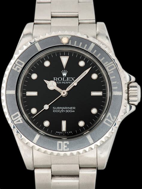 how much was a rolex submariner in 1995|rolex submariner 1995 ref 14060.